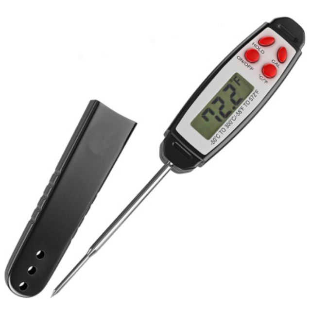 Maataki Roa Inamata Panui Panui Panui Hoahoa BBQ Roasting Griller Thermometer (ESG13891)
