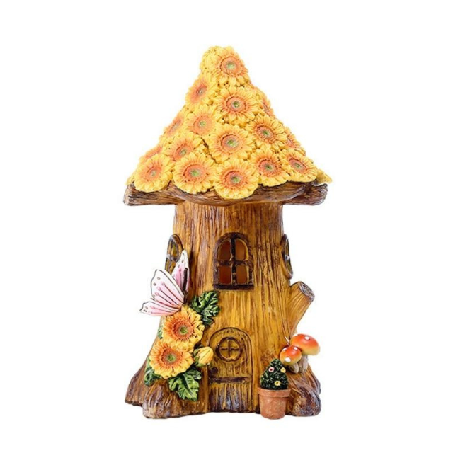 Paapaiarehe Sunflower Mushroom Tree House Rama Rama Figure (ESG20507)